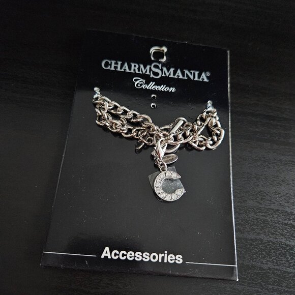 NWOT C Initial Charm Bracelet - Picture 1 of 2
